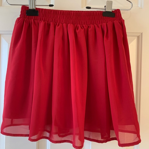 Forever 21 Flowy Skirt Sz S - Picture 2 of 5